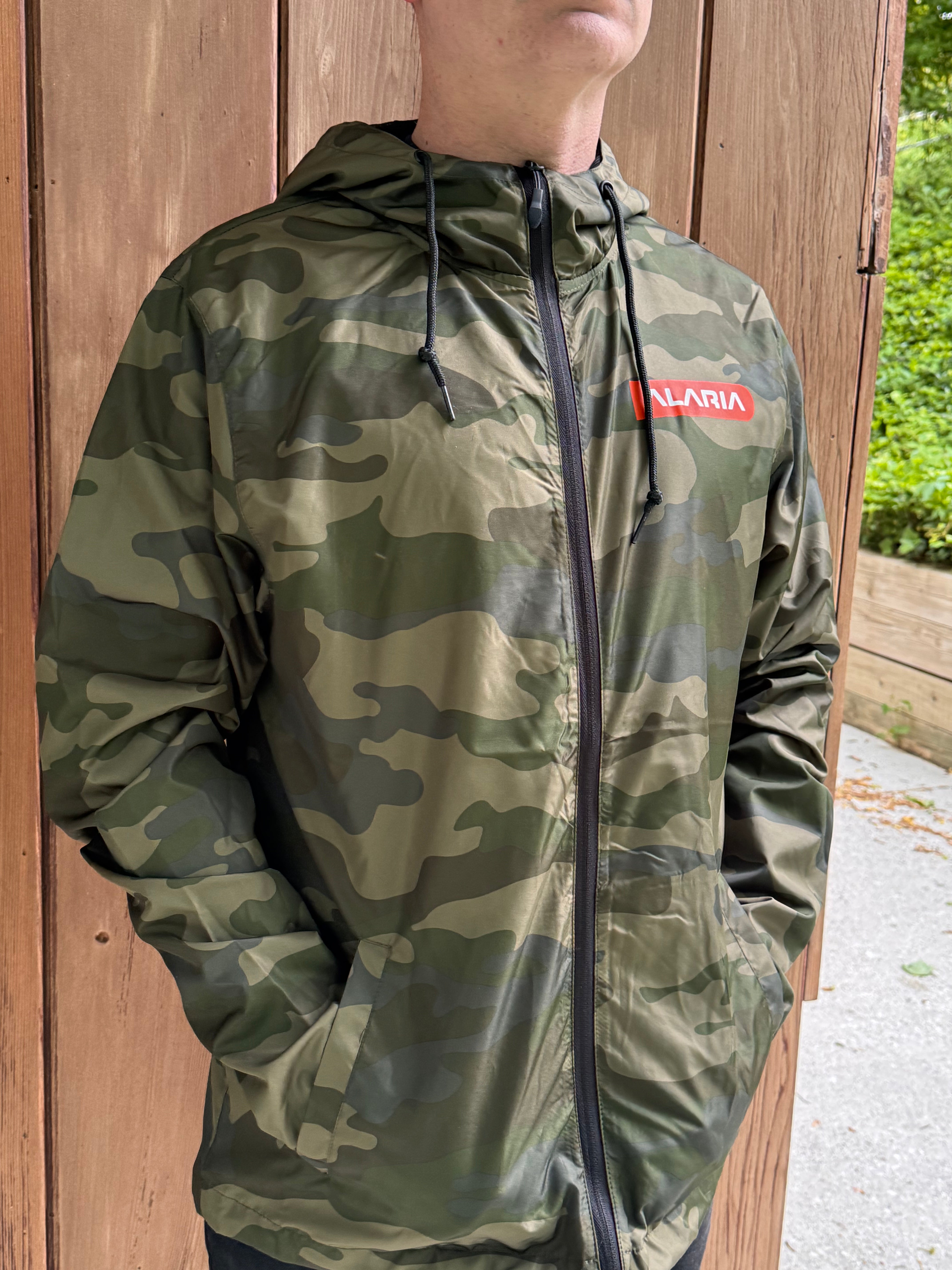Image of ALARIA M81 Woodland Camo Windbreaker