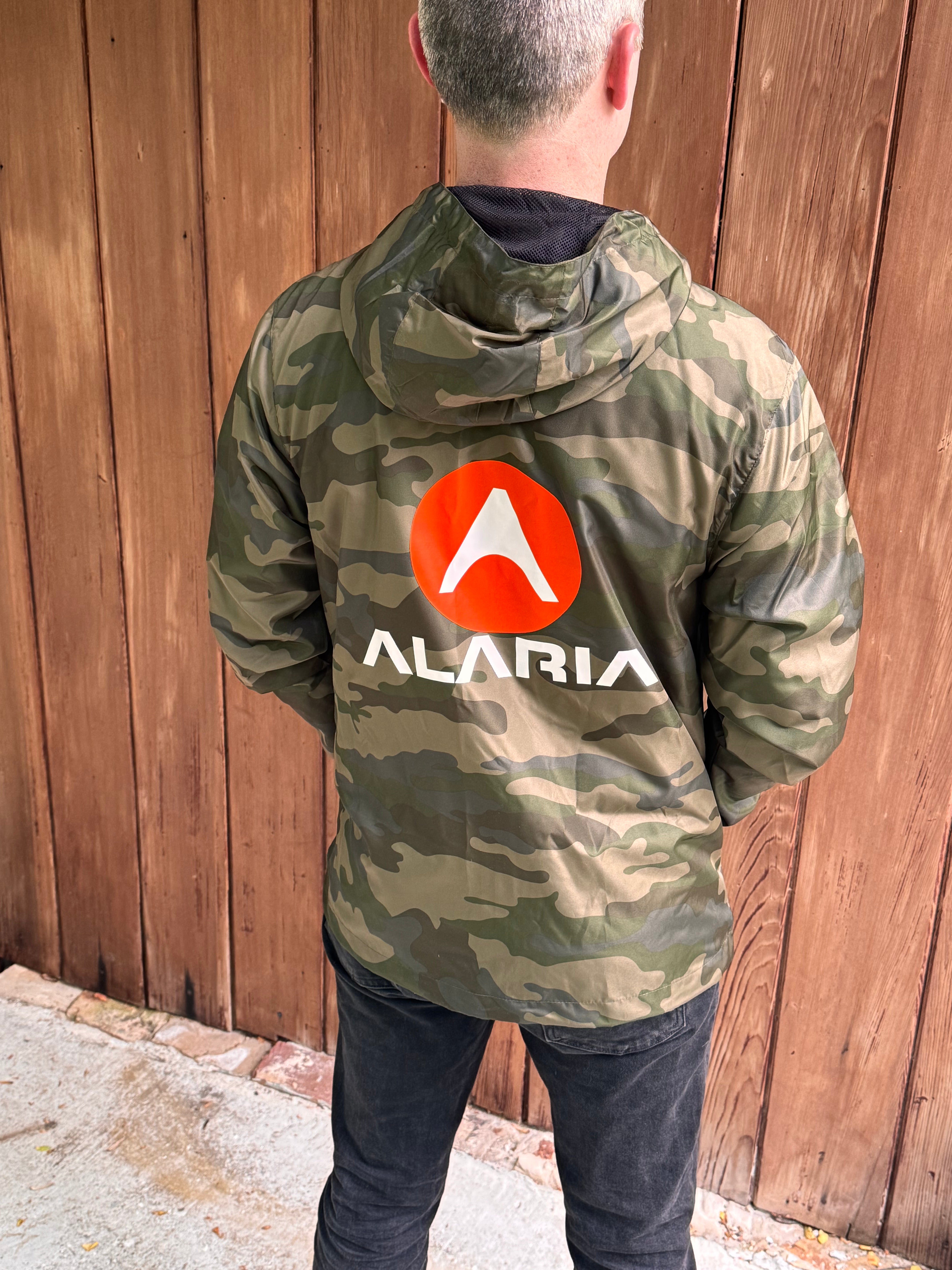 Image of ALARIA M81 Woodland Camo Windbreaker