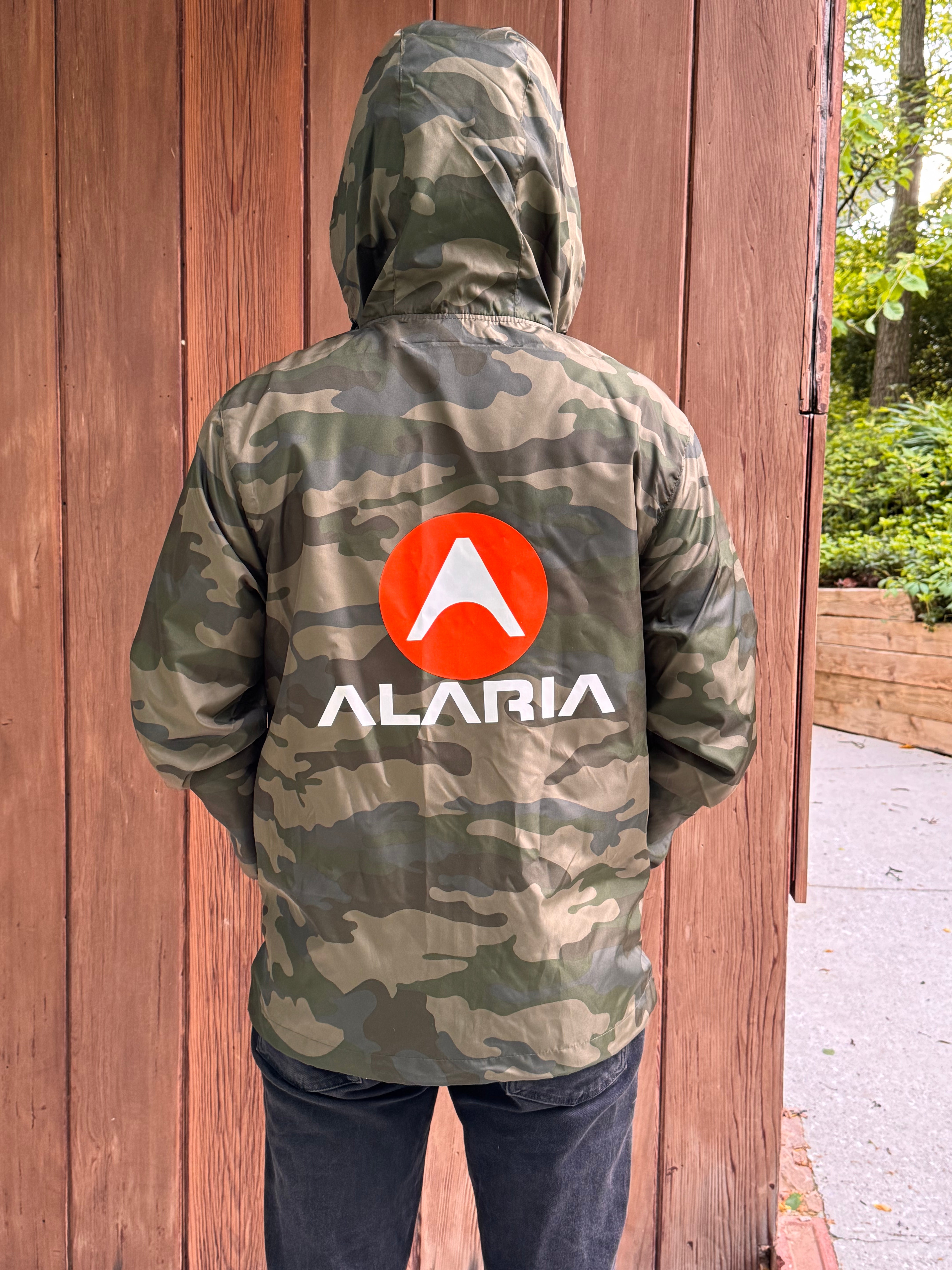 Image of ALARIA M81 Woodland Camo Windbreaker