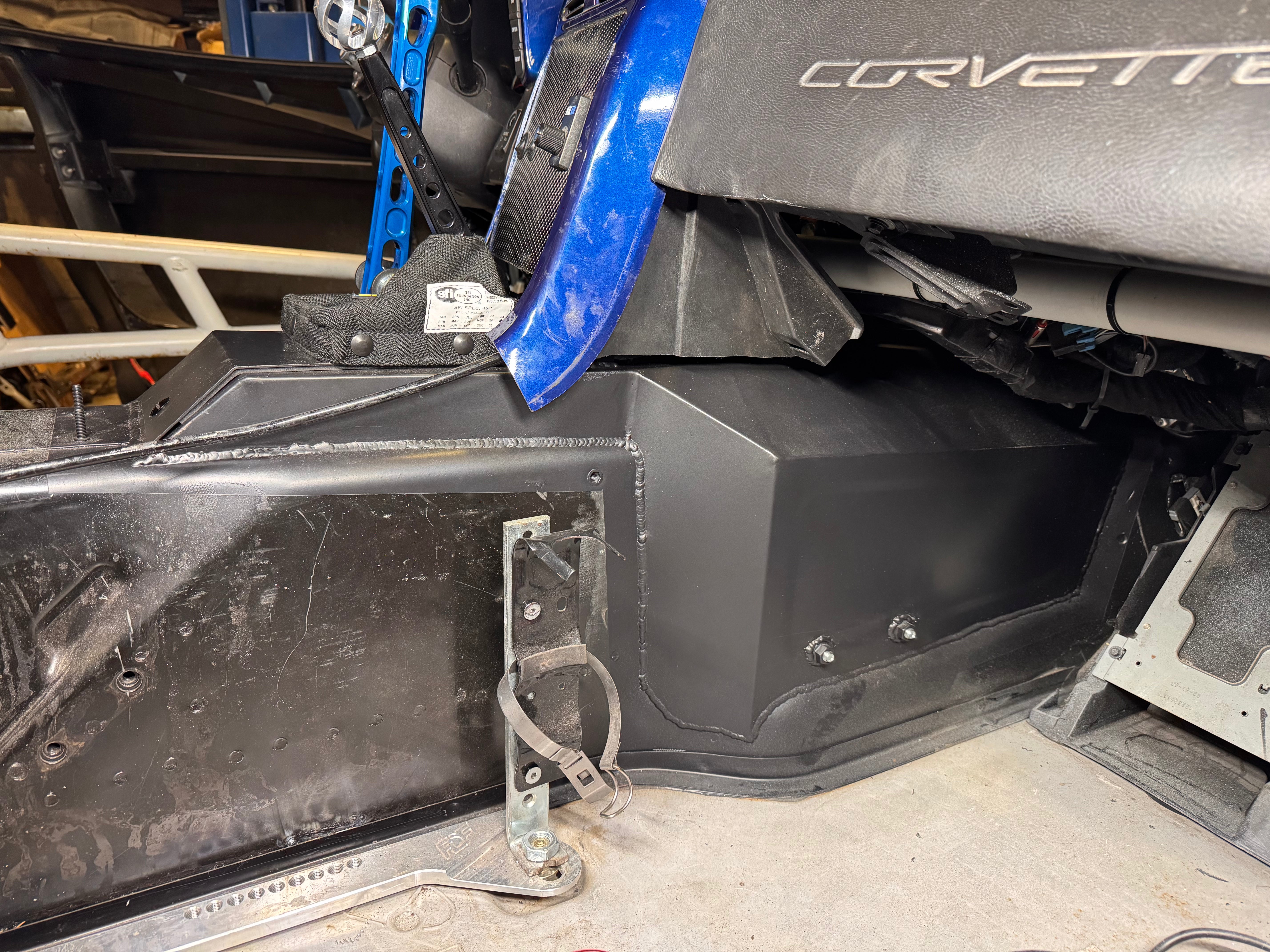 Image of C6 Corvette Oversized Weld-In Transmission Tunnel
