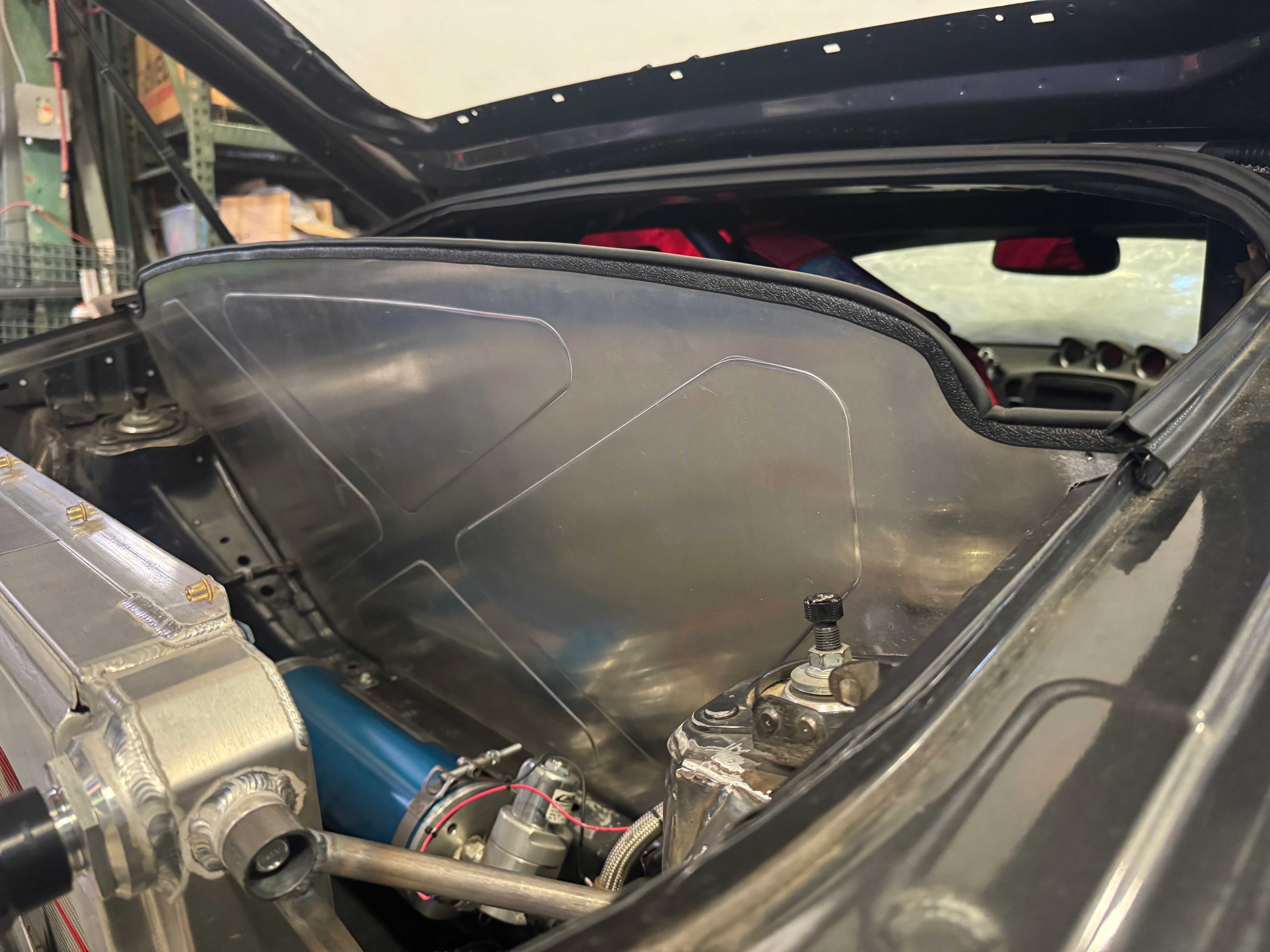 Image of 370Z Rear Bulkhead Panel