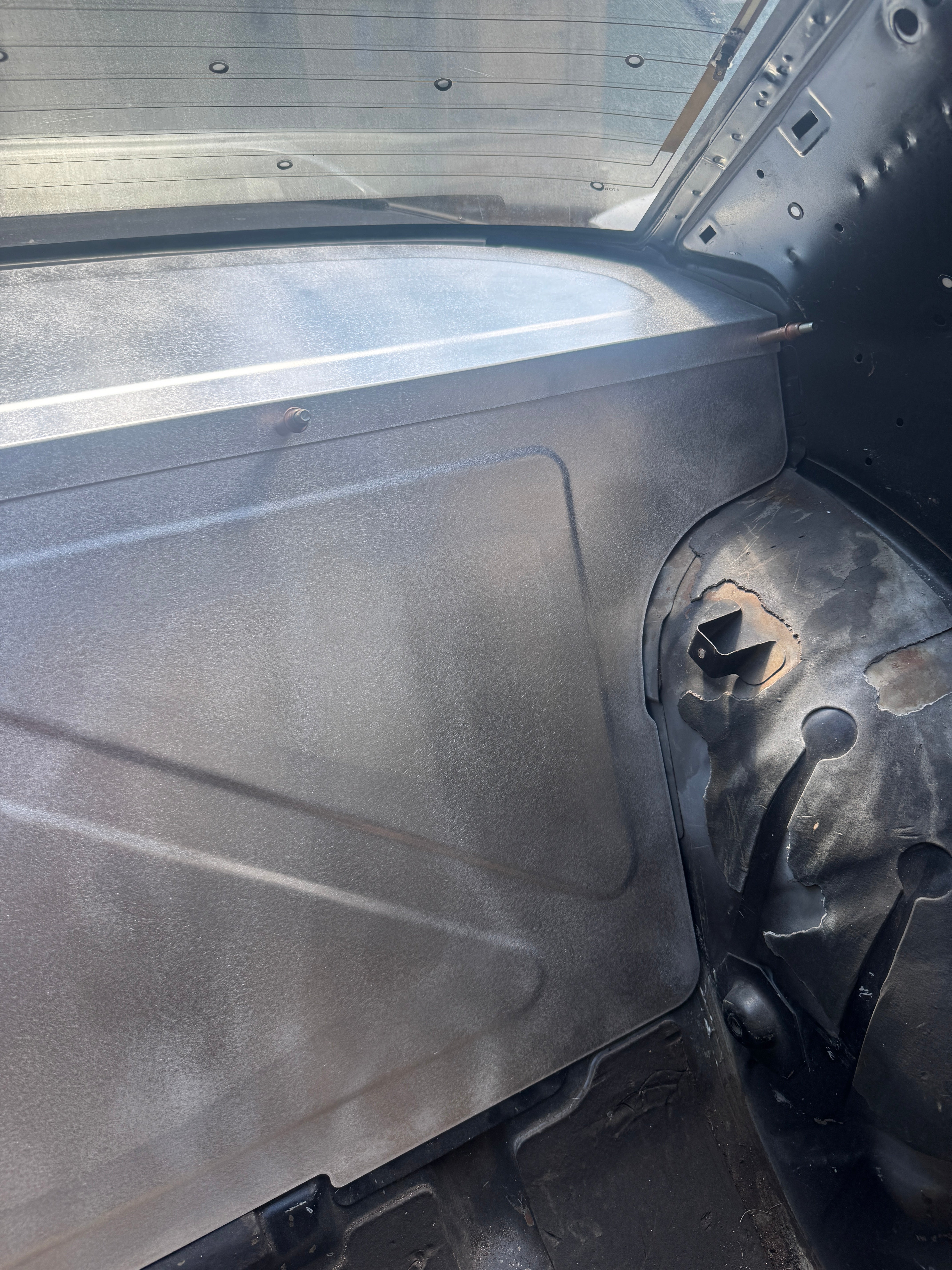 Image of S13 Coupe Rear Bulkhead Panel Set.