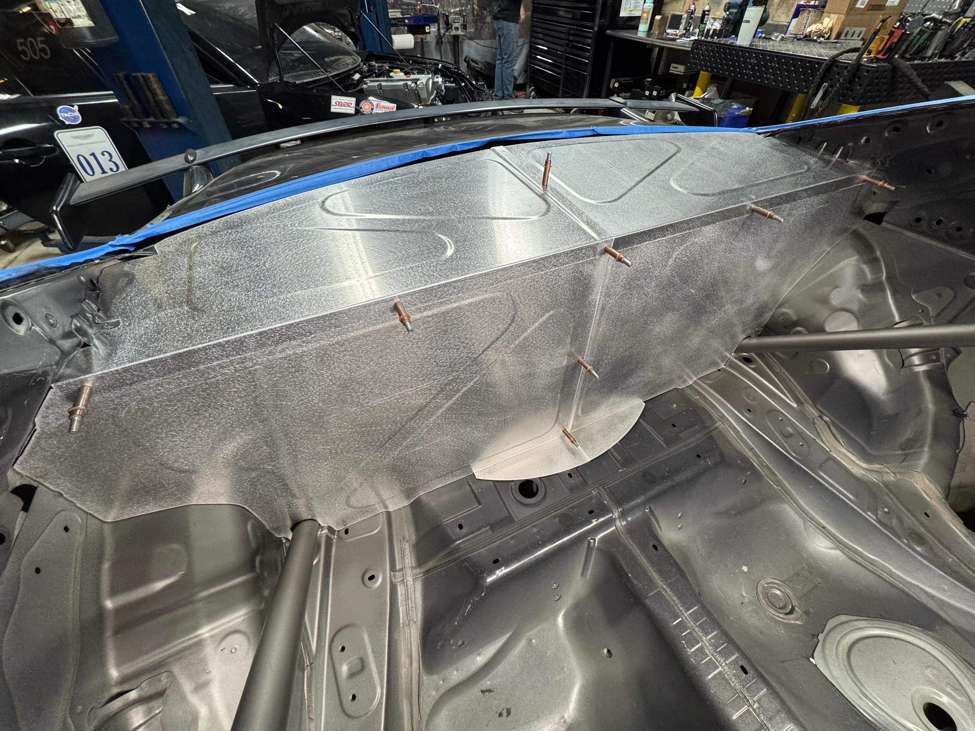 Image of GT86 Rear Bulkhead/ Fire Wall Panel Set