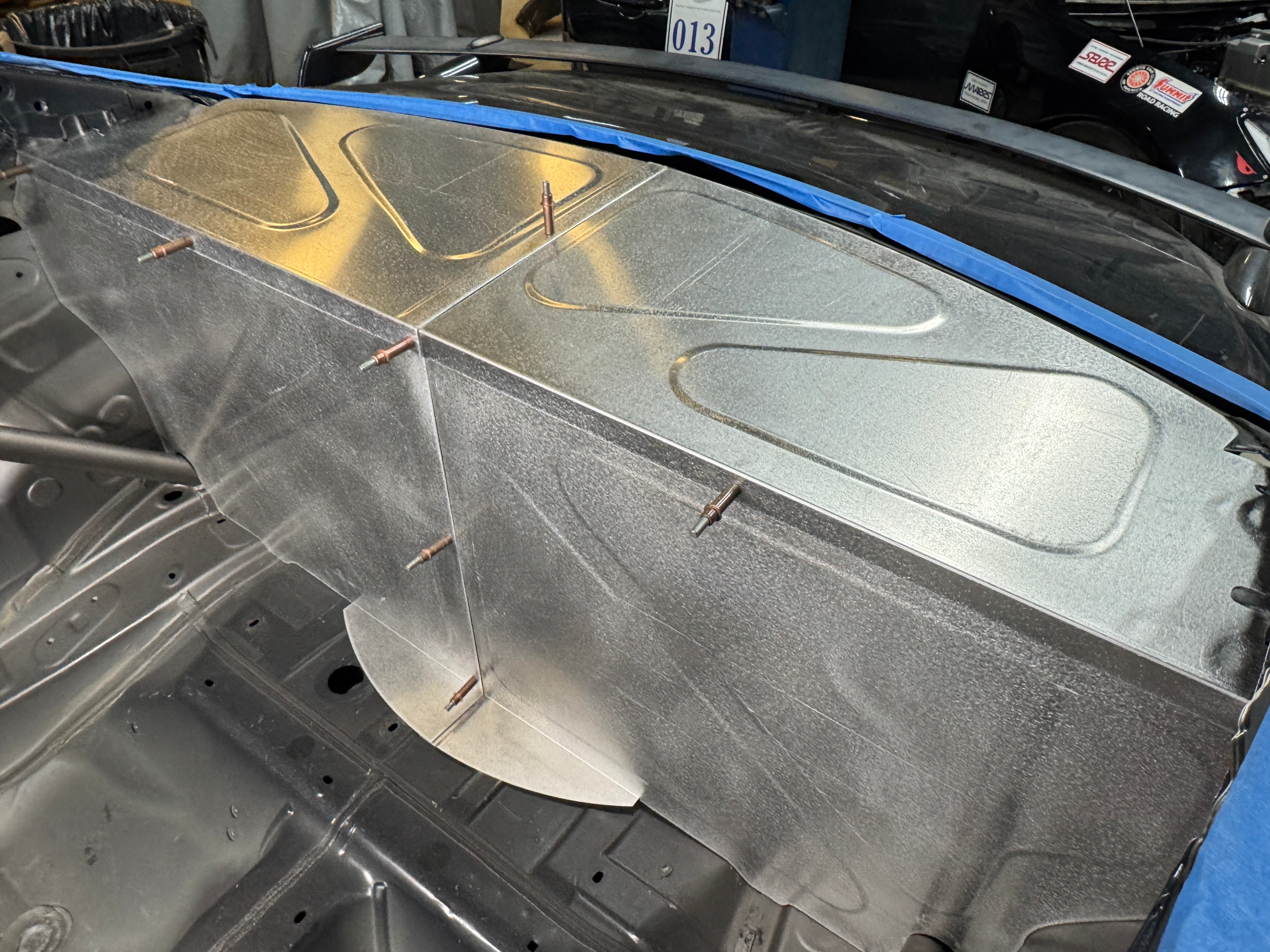 Image of GT86 Rear Bulkhead/ Fire Wall Panel Set