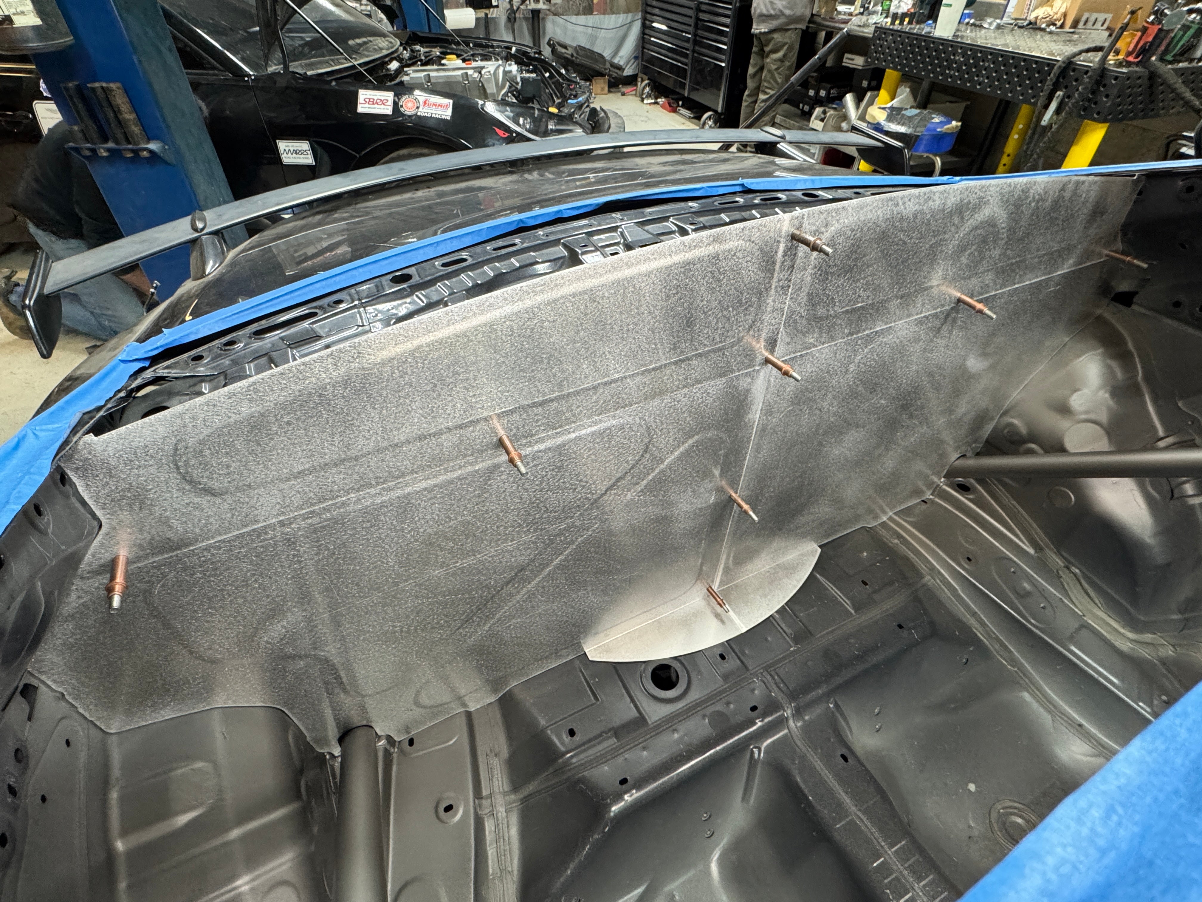 Image of GT86 Rear Bulkhead/ Fire Wall Panel Set