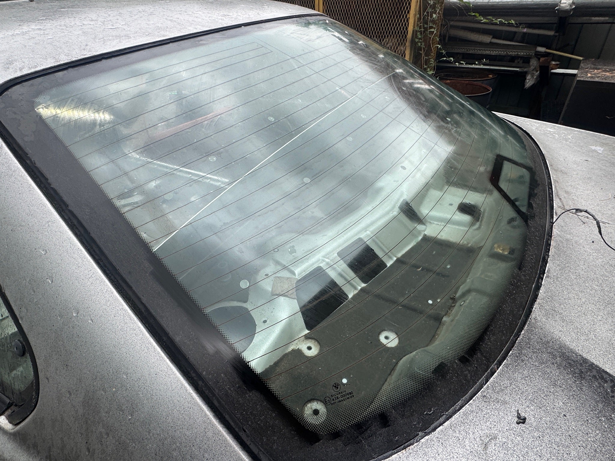 Image of BMW E36 Rear Bulkhead/ Firewall panel set