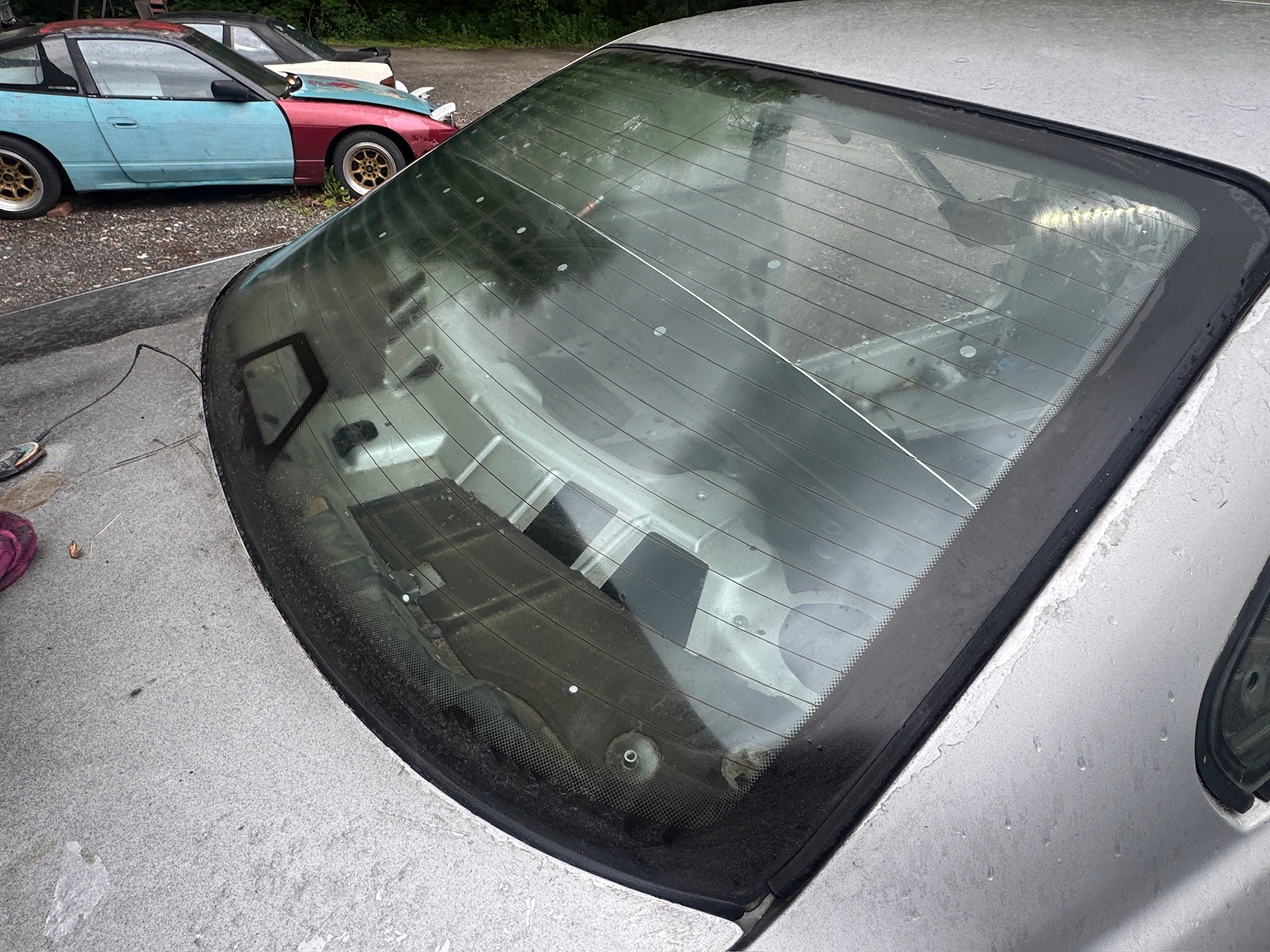 Image of BMW E36 Rear Bulkhead/ Firewall panel set