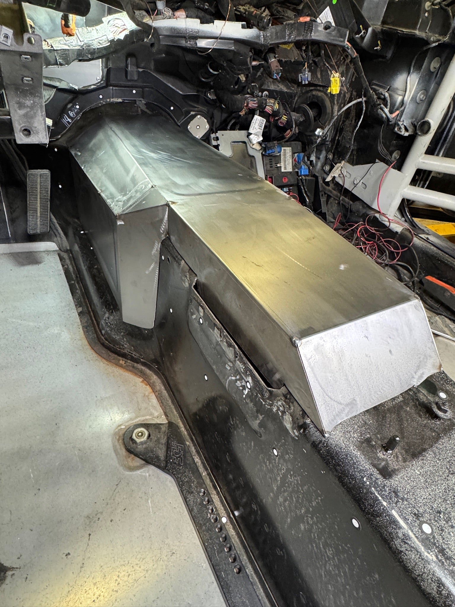 Image of C6 Corvette Oversized Weld-In Transmission Tunnel