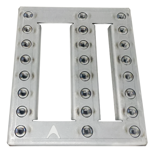 Alaria Tech Weld-In Tilton 600 Series Floor Mount Pedal Box Bracket