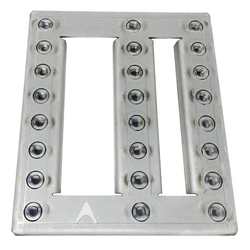 Image of Alaria Tech Weld-In Tilton 600 Series Floor Mount Pedal Box Bracket