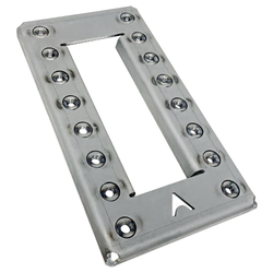 Image of Alaria Tech Weld-in Tilton 600/800/900-series Floor Mount Pedal Box bracket