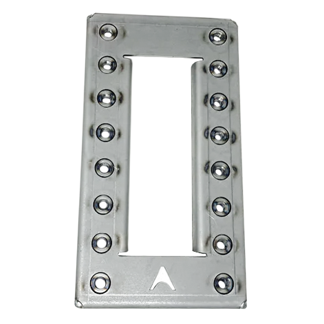 Alaria Tech Weld-in Tilton 600/800/900-series Floor Mount Pedal Box bracket